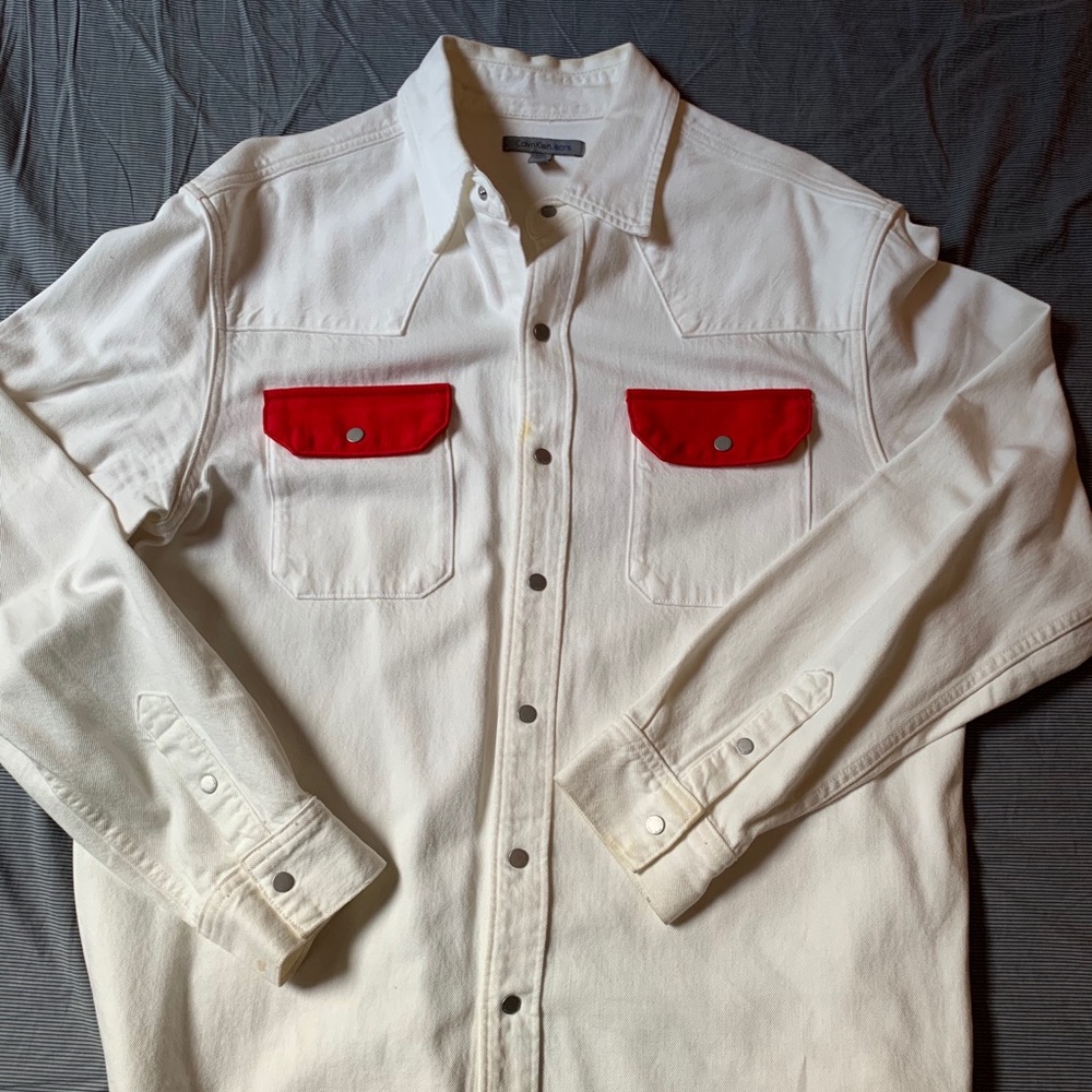Calvin Klein Jeans Denim Western Shirt